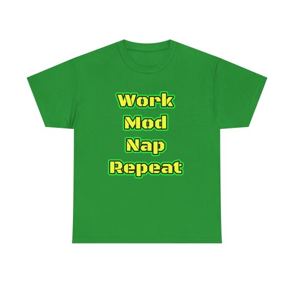 Work Mod Nap Repeat t-shirt - Image 17