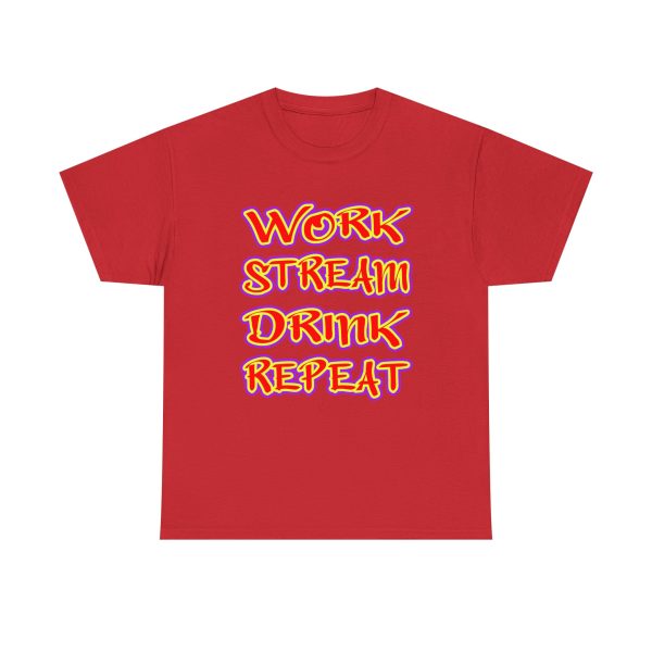 Work Stream Drink Repeat t-shirt - Image 25