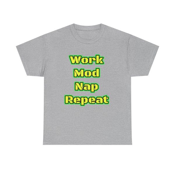 Work Mod Nap Repeat t-shirt - Image 9