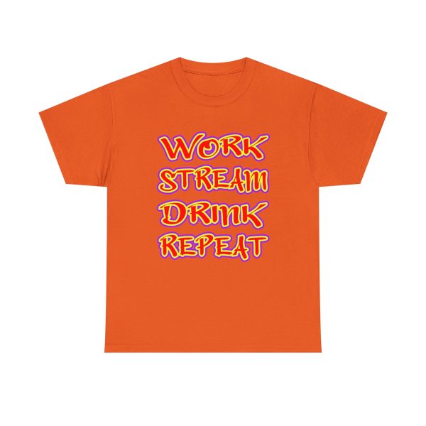 Work Stream Drink Repeat t-shirt - Image 13