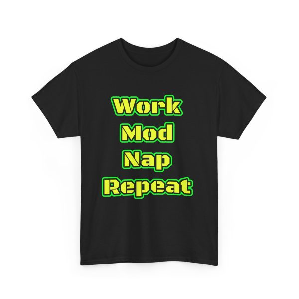 Work Mod Nap Repeat t-shirt - Image 7