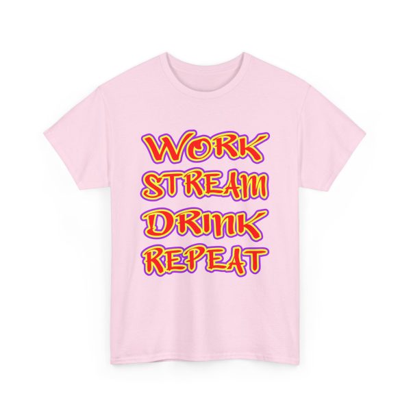Work Stream Drink Repeat t-shirt - Image 23