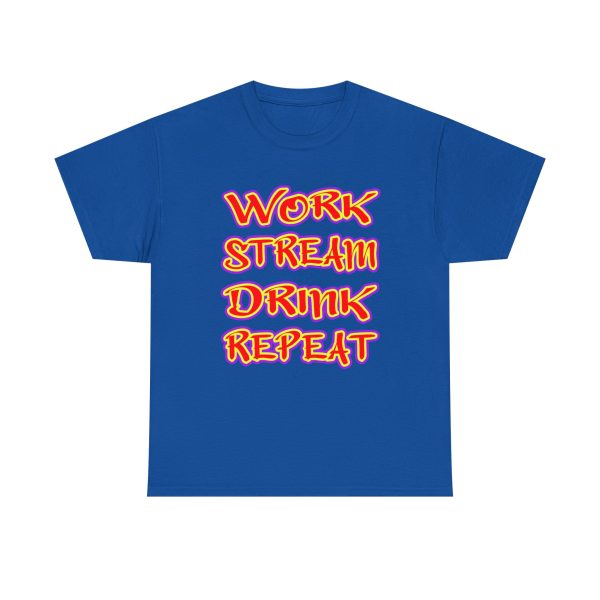 Work Stream Drink Repeat t-shirt - Image 17