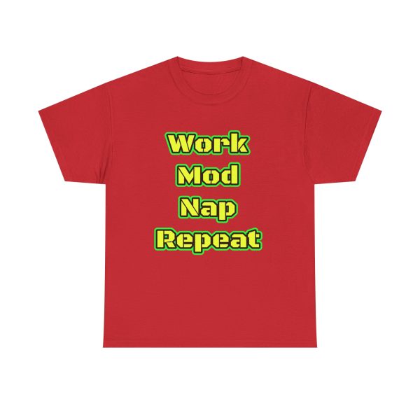 Work Mod Nap Repeat t-shirt - Image 29