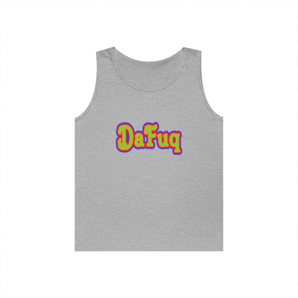 'DaFuq' Unisex Tank by DJ GameDayDog - Image 5